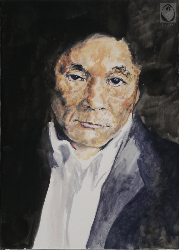 oil on canvas - olio su tela di Piro